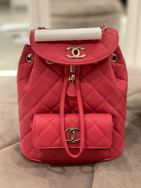 chanel business affinity backpack 2018|Chanel duma backpack 2020.